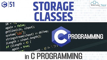 Storage Classes in C Programming Part-2  | C Programming Tutorial