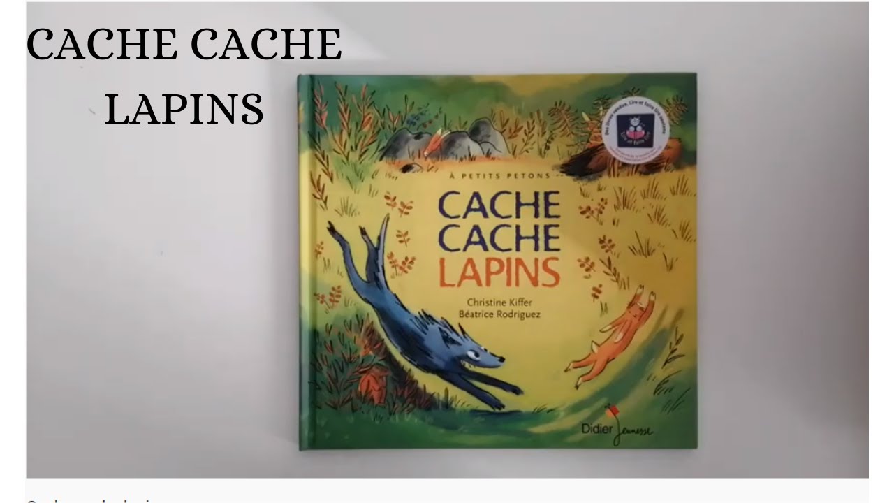 Cache cache lapins - Lecture pour enfants 