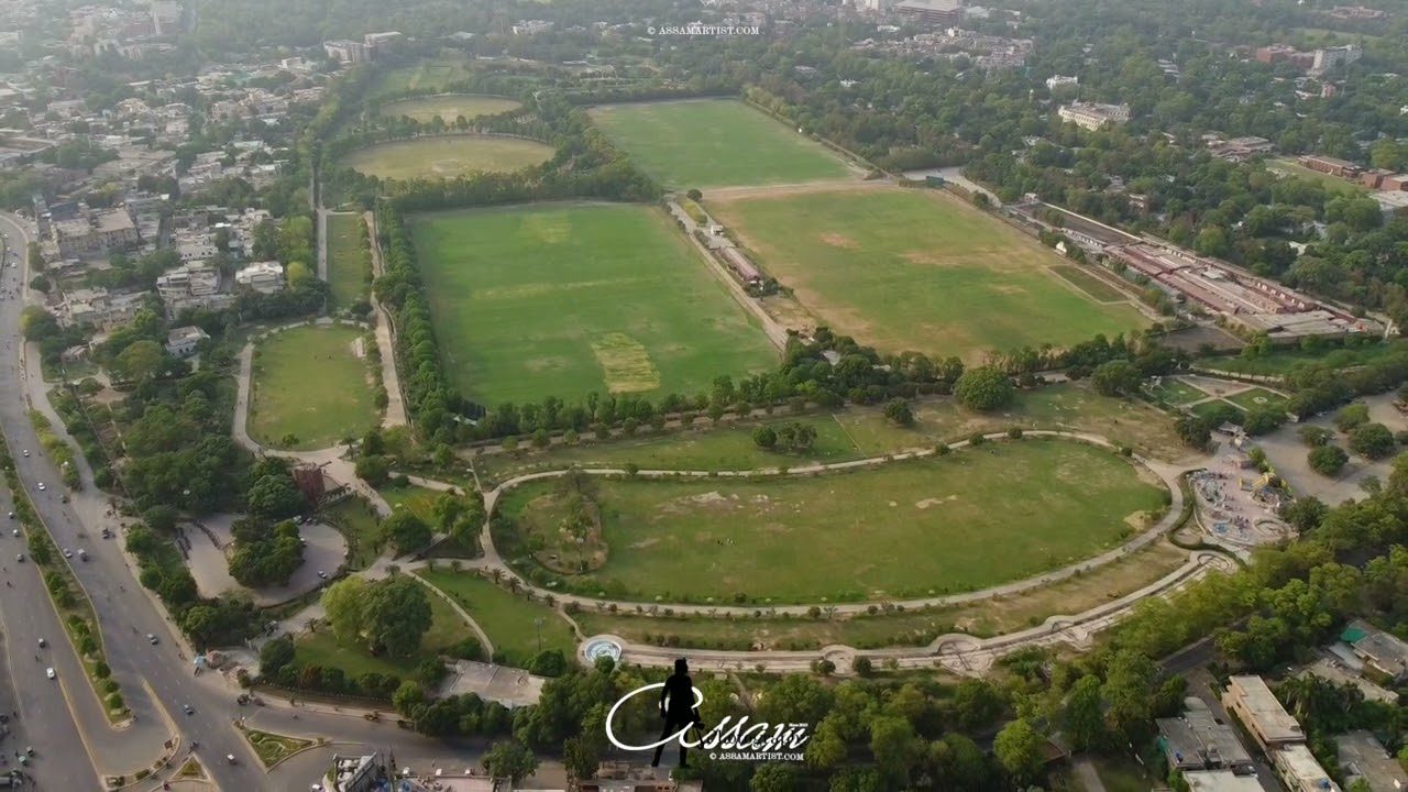 Race Course Park Lahore Flyover Aerial View Bird Eye View HD Race Course Park Lahore Flyover Aerial View Bird Eye View HD