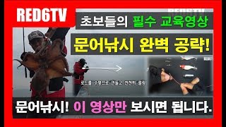 문어낚시 방법 완벽 정리! (채비방법부터 운영방법, 후킹까지 총 정리)