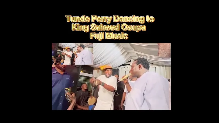 Tunde Perry Dancing to King Saheed Osupa Fuji Music #fujimusiclovers #osupasaheed #lagosnigeria