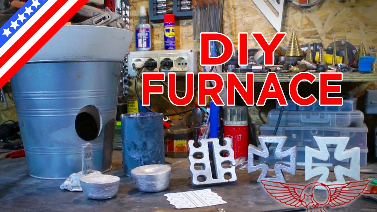 DIY Homemade Aluminum Melting Furnace