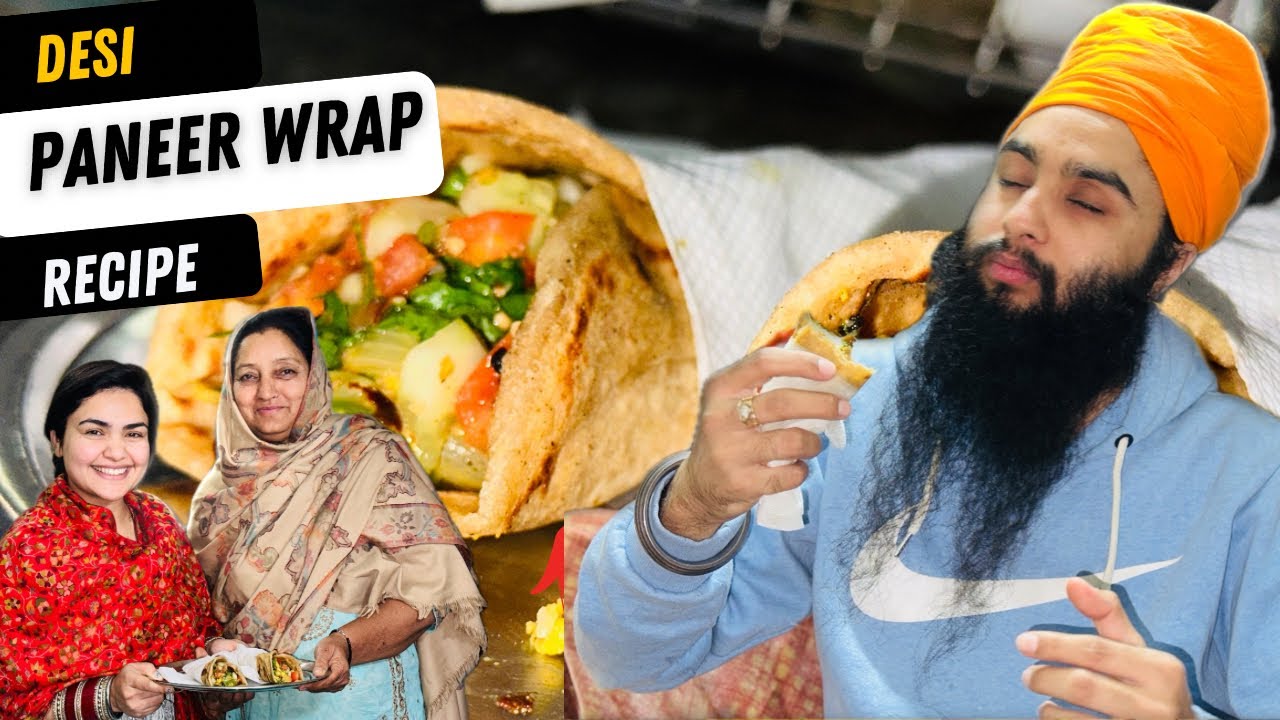 paneer-mushroom-lachha-paratha-wrap-meetpreet-vlogs-youtube