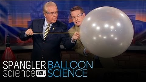 Balloon Science - How to Push a Skewer Through a Balloon - Cool Science Experiment