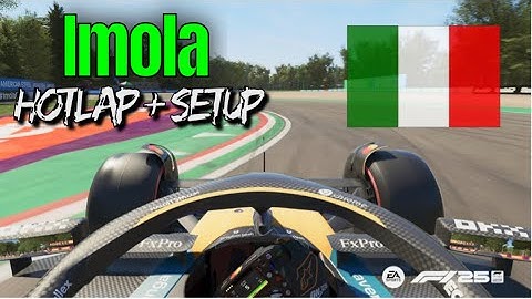 F1 25 IMOLA HOTLAP + SETUP - [1:14.888] - NO ASSISTS