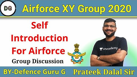 SELF INTRODUCTION FOR AIRFORCE || GROUP DISCUSSION || PHASE - 2 NEW BATCH || 01 DECEMBER 2020||