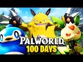 I survived 100 days in palworld