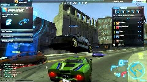 Need for speed World - Flyng car glitch / bug