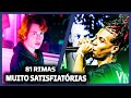 81 RIMAS MUITO SATISFATÓRIAS! | Centro das Batalhas | REACT DO MORENO