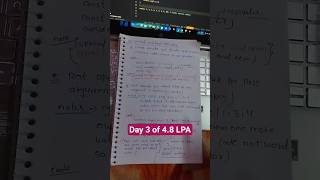 Day 3 JavaScript & Mern stack | Target 4.8 LPA #coding #jobs