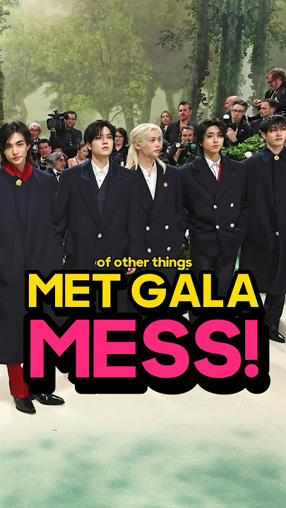 Stray Kids DISRESPECTED at the Met Gala