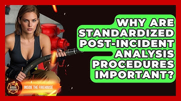Why Are Standardized Post-Incident Analysis Procedures Important? - Inside the Firehouse