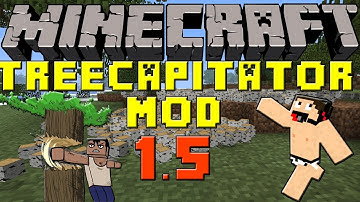 Minecraft Mods tutorial: Como Instalar Y Descargar TreeCapitator para minecraft 1.5
