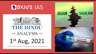 'The Hindu' Analysis for 1st August, 2021. (Current Affairs for UPSC/IAS)