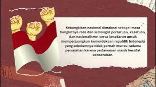 Semangat Kebangkitan Nasional 1908 dalam Perjuangan Kemerdekaan Republik Indonesia