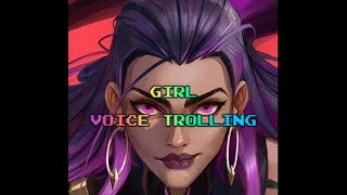 Valorant Voice Acting (Trolling Players with Girl voice)