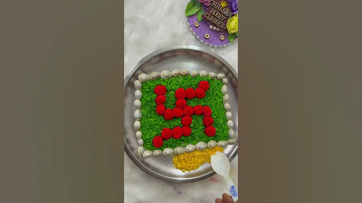 DIY pooja thali decoration idea |aartithali #shorts #shortvideo #youtubeshorts #shortsfeed