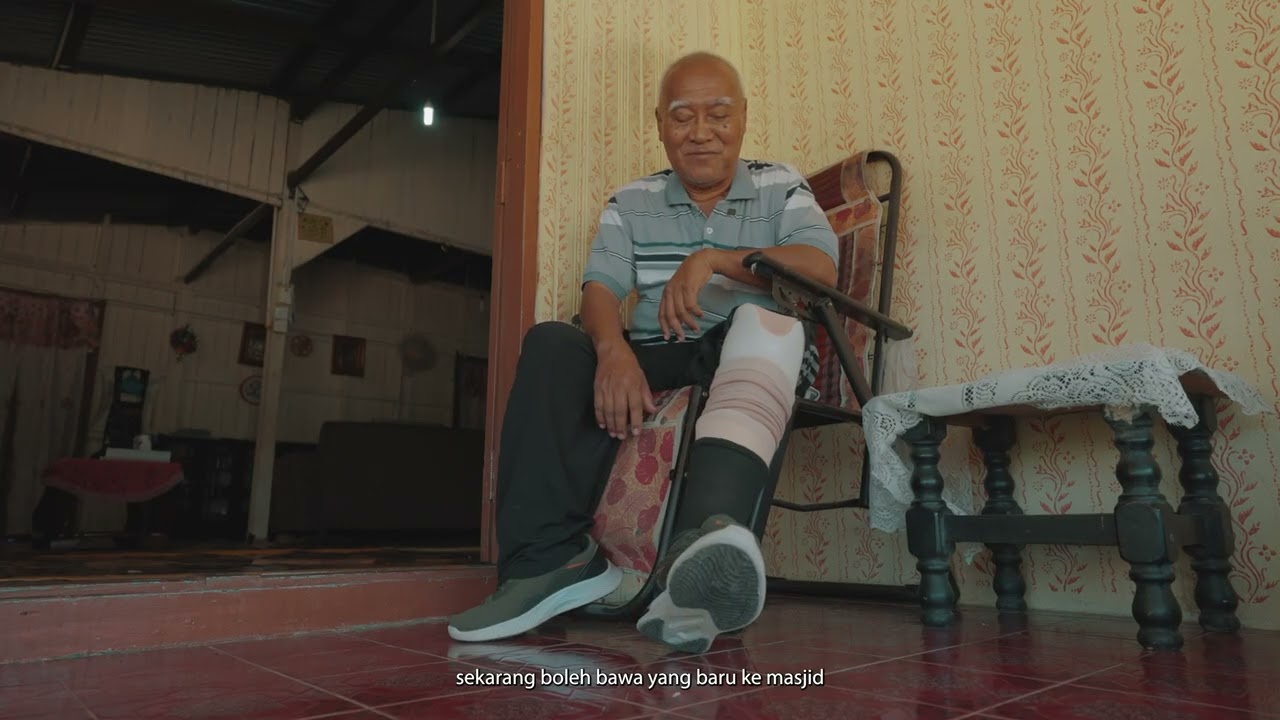 Kasut U - Melangkah Lebih Jauh Bersama U | CSR | Kaki Palsu (1)