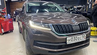 Бюджетная процессорная аудиосистема в Skoda Kodiaq. Автозвук в Шкода Кодиак