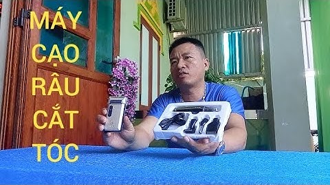 MÁY CẠO RÂU CẮT TÓC ĐA CHỨC NĂNG MẪU NHƯ VIDEO 