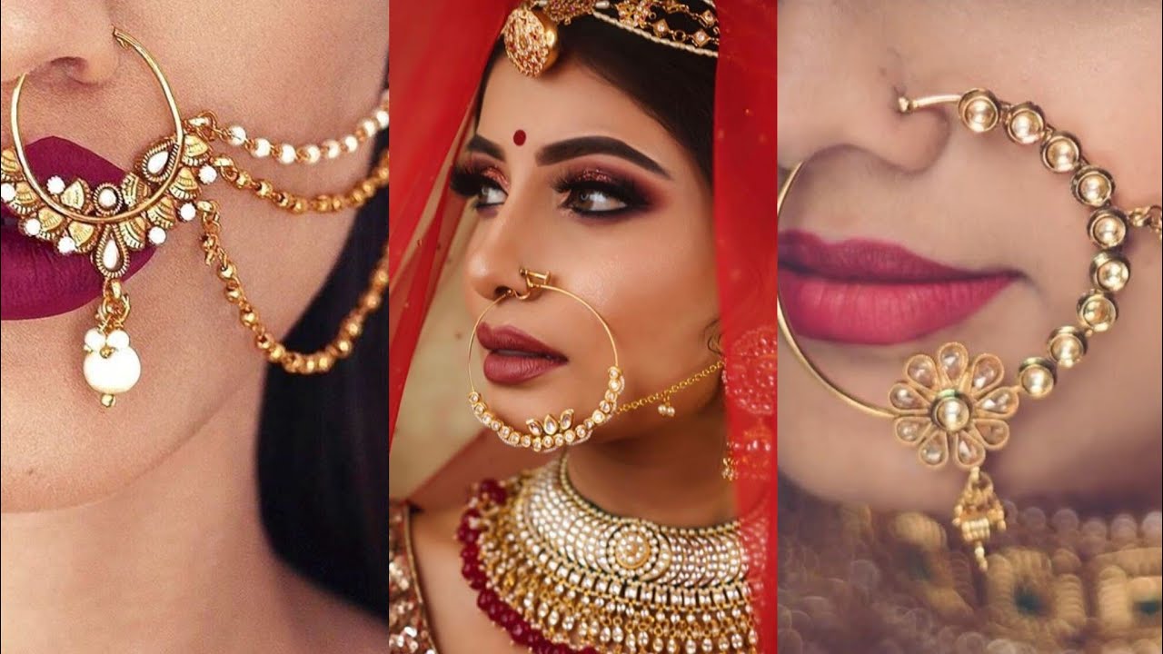 Checkout Some Beautiful Nose Ring Designweddingplz Youtube