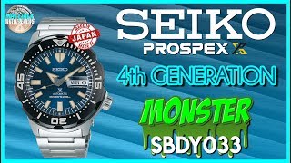 Undecided! | New Seiko Prospex 4th Generation Monster 200m Automatic Diver  SBDY033 Unbox & Review - YouTube