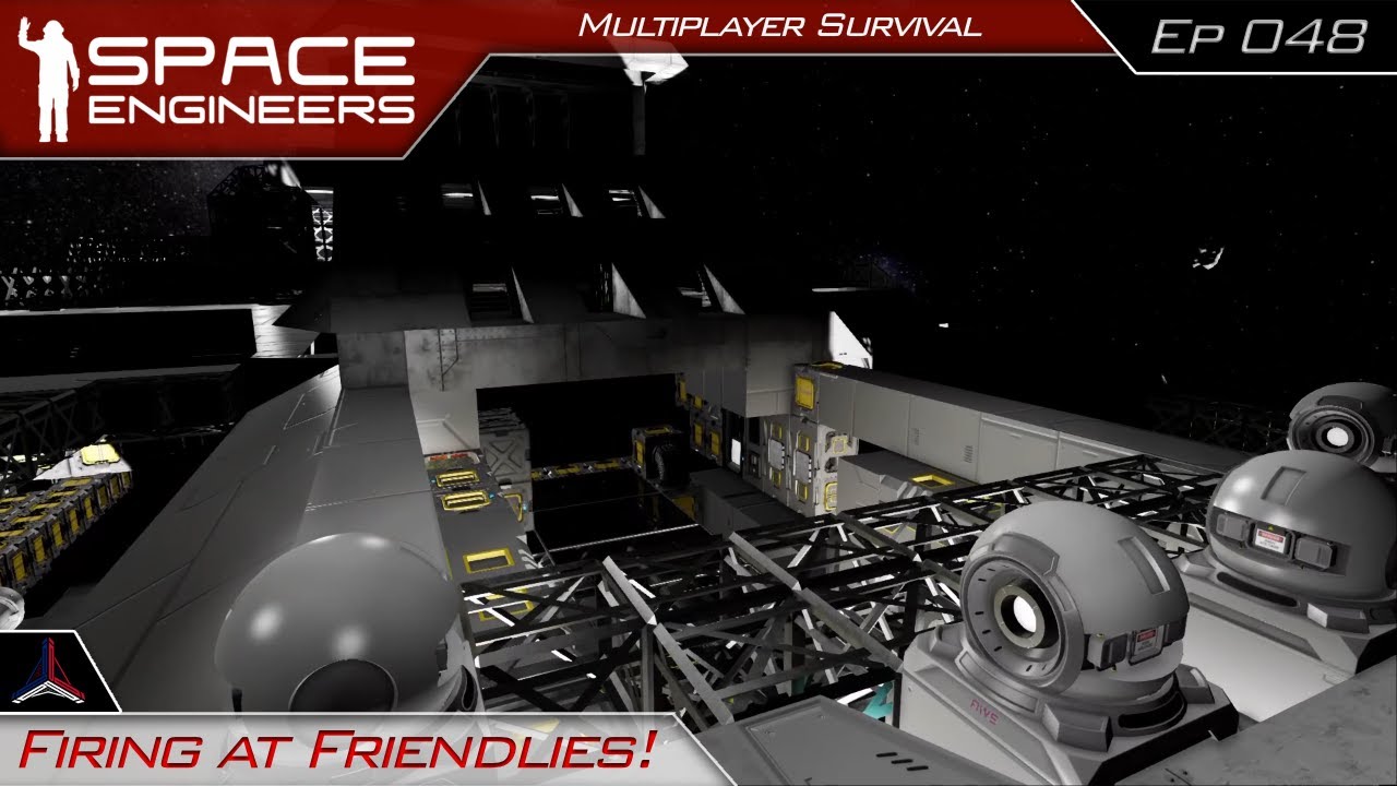 Firing at Friendlies! | Space Engineers Survival - Modded Multiplayer ...