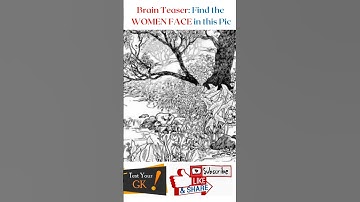 Brain Teaser: Find the Women Face in this Pic #shorts #brainteaser #quiz #gk #trending #viral