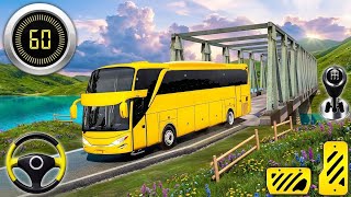 Euro coach bus simulator  🔥🤩 newcoach bus simulator Androidgameplay screenshot 3