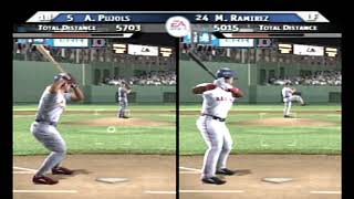 MVP Baseball 2005 - Homerun Showdown - Albert Pujols vs Manny Ramirez