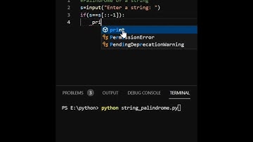 string palindrome #python #shorts
