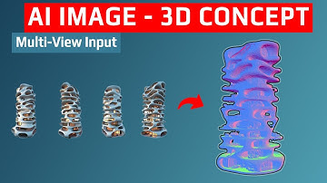 Quick AI Image to 3D Concept Models - Hunyuan 3D with ComfyUI