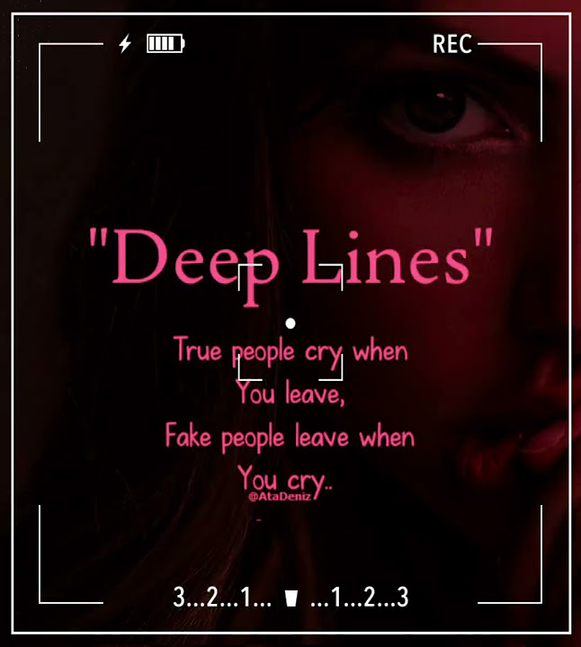 Deep Lines true People Cry When You Leave YouTube deep-lines-true-people-cry-when-you-leave-youtube