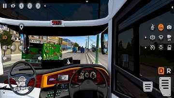 SR3 Hino RK XHD Bus Mod POV Driving - Bus Simulator Indonesia - Gameplay