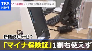 新機能がナゼ？「マイナ保険証」１割も使えず【news23】