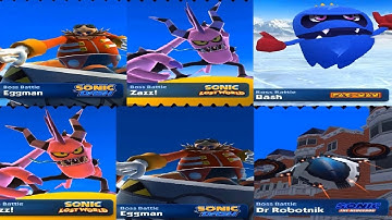 SONIC DASH Red VS Longclaw  ELITE AGENT ROUGE PAC-MAN  TREASURE HUNTER KNUCKLES  WHISPER  Gameplay