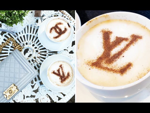 DIY coffee stencils – Coffee with the Queen