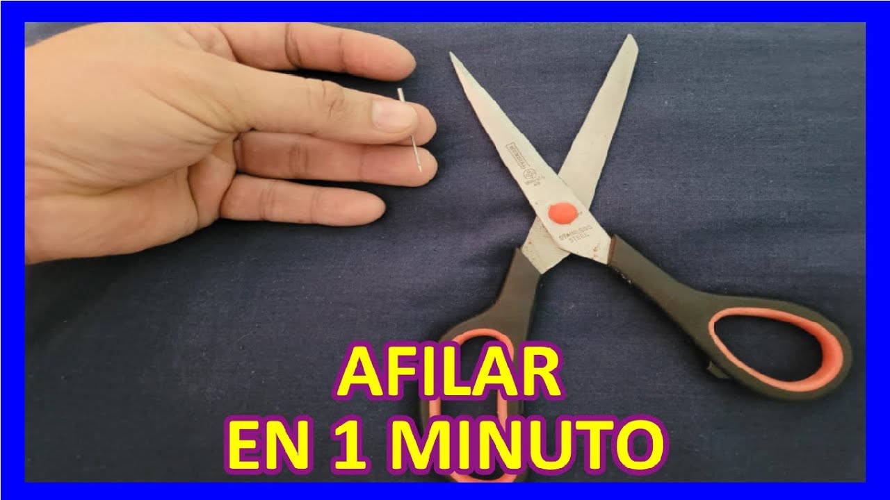 Cómo afilar tijeras y cuchillos industriales - Entaban
