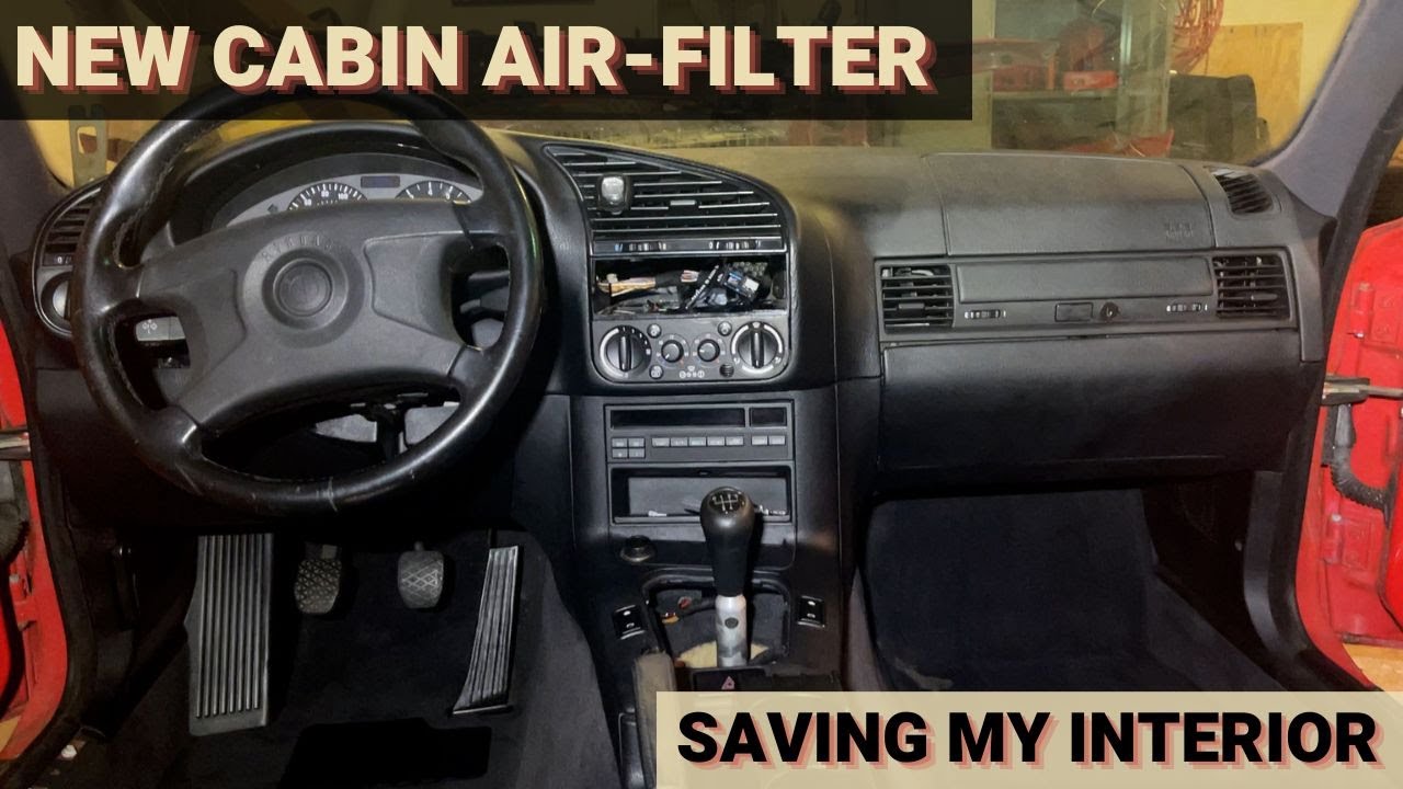 BMW E36 M3 New Cabin Air Filter  Climate Control