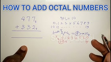 How to Add Octal Numbers