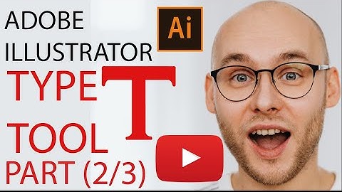 Adobe illustrator tutorial for beginners | type tools in illustrator part (2/3) | Design with Anees