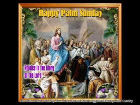 Happy Palm Sunday Animated Wishes Greetings Sms Sayings Quotes E