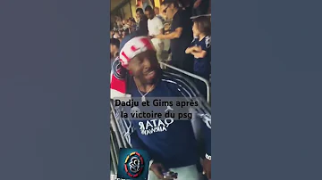 Dadju Et Gims Après La Victoire Du Psg Cherifdurap Rap Gims Dadju 