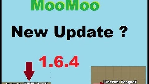 Moomoo.io Birthday Update ?| 1.6.4 Ruby Wepons And More...
