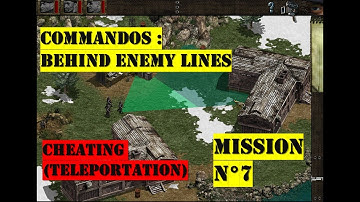 Commandos : Behind Enemy Lines - M7 - Gameplay - Full kill - Cheating (Telepor) - HD - enjoy !!