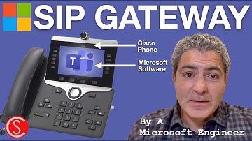 Convert Your Cisco Phone To A Microsoft Phone! Microsoft Engineer Talks SIP Gateway