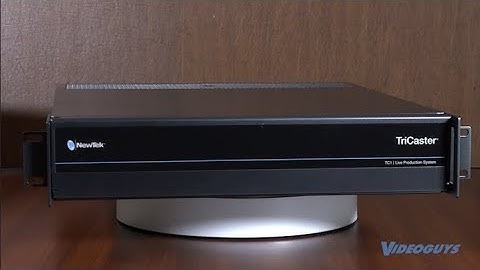 NewTek TriCaster TC1 Videoguys Product Spotlight