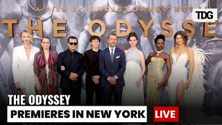 WATCH LIVE | Christopher Nolan's 'The Odyssey' Premieres In New York | Red Carpet, Cast, Reactions