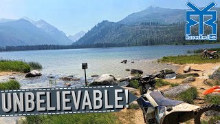 Singletrack Motorcycle Ride to Loon Lake Idaho & Crashed Bomber Story