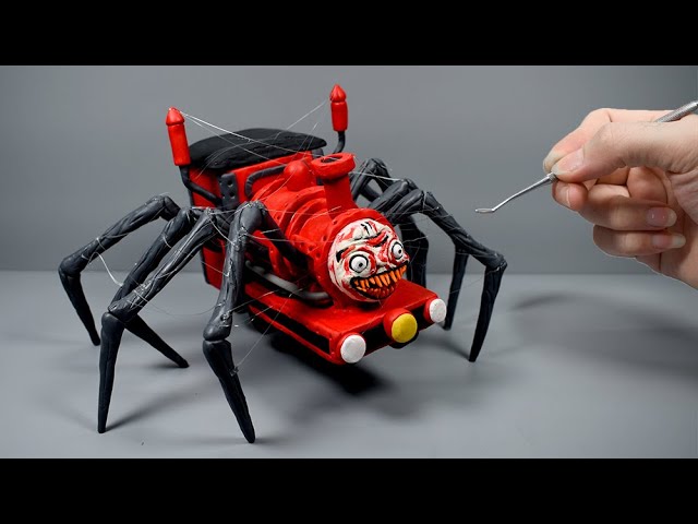 INSPIRED IN THE GAME CHOO CHOO CHARLES THE SPIDER TRAIN 3D Print Model in  Monsters & Creatures 3DExport